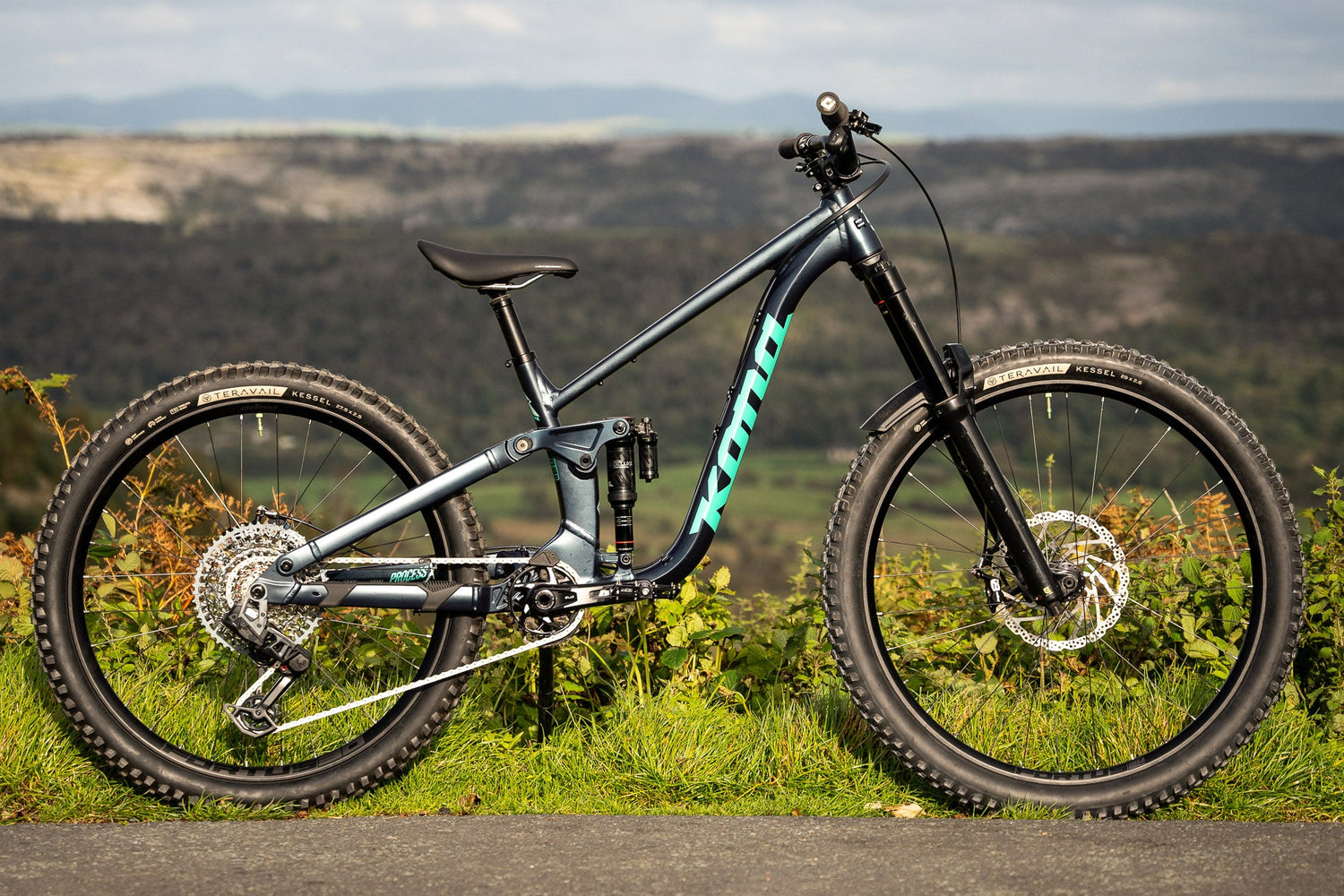 Picture of Kona Bikes Process X in the English countryside